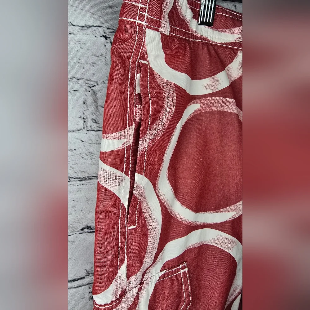 Tommy‎ Bahama Men's Red Swim Trunks Size Large